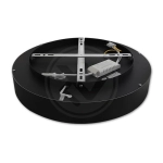 LAMPA SUFITOWA z pilotem Galaxis 54W ściemnialna