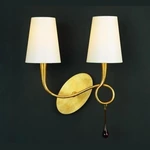 Lampa ścienna Mantra Paola Gold 3547MA - zdjęcie produktu