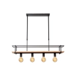 MILONGA Lampa wisząca 4xE27 czarny 21432/04/30 Lucide - zdjęcie produktu