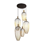 AURELIE Lampa wisząca – Złota – 5xGU10 – 25W 21442/15/10 Lucide - zdjęcie produktu