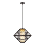 PASQUINO Lampa wisząca - Ø 40 cm – 1xE27- 21449/40/30 LUCIDE