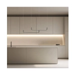 22010 PENDANT LED LIGHT 40W 3000K ALUMINIUM-SILICONE BLACK MATT Zambelis Lights