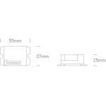 INFRARED MOTION SENSOR 400W 230V IP20 SENSOR IP65 22022 ONE LIGHT
