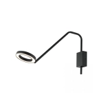 22042 LED WALL LIGHT 7W 3000K ALUMINUM BLACK MATT Zambelis Lights