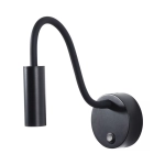 22049 HOTEL WALL LED LAMP 3W 3000K BLΑCK MATT Zambelis Lights