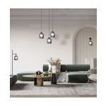 22051 PENDANT LIGHT G9 SMOKE-OPAL GLASS Zambelis Lights