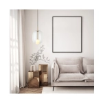 22057 PENDANT LIGHT G9 CLEAR GLASS - GOLD MAT Zambelis Lights