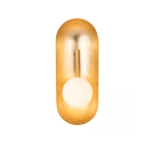 22059 WALL LIGHT G9 GOLD LEAF Zambelis Lights