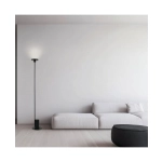 22065 LED FLOOR LIGHT 12W 3000K METAL - ACRYLIC BLACK PORTABLE FLOOR LIGHTS FOR INDOOR SPACES Zambelis Lights