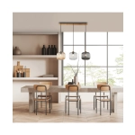22074 PENDANT LIGHT 3XE27 MAX40W GLASS CLEAR-SMOKE-CHAMPAGNE Zambelis Lights