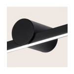 22124 LED WALL LAMP 10W 3000K ALUMINIUM BLACK IP54 - BATHROOM LIGHTS Zambelis Lights