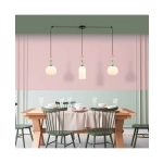 22153 LINE LIGHT 3XE27 METAL/CERAMIC/OPAL GLASS Zambelis Lights
