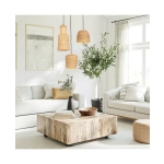 22166 PENDANT LAMP NATURAL BRAIDED WHEAT 1XE27 Zambelis Lights