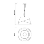 Lampa wisząca Mantra Alboran 5860MA - zdjęcie dodatkowe 1