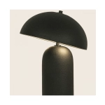 23006 TABLE LIGHT 2XE27 MAX 40W CERAMIC BLACK FOR INTERIOR SPACES Zambelis Lights