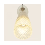 23008 PENDANT LIGHT E14 MAX 40W METAL-GLASS ANTIQUE BRASS Zambelis Lights