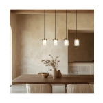 23020 LINE LED LIGHT 29W 3000K METAL-GLASS GOLD Zambelis Lights