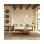 23028 PENDANT LED LIGHT 7W 3000K ALUMINIUM-GLASS GOLD Zambelis Lights