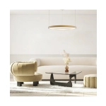 23032 PENDANT LED LIGHT 28W 3000K ALUMINIUM GOLD Zambelis Lights
