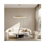 23034 PENDANT LED LIGHT 45W 3000K ALUMINIUM GOLD Zambelis Lights