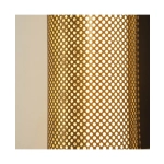 23041 SCONCE LED LIGHT 11W 3000K STAINLESS STEEL - ACRYLIC, BRASS - BLACK MATT Zambelis Lights