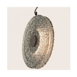 23072 PENDANT LED LIGHT 8W 3000K METAL-GLASS, BLACK-SMOKED GREY Zambelis Lights