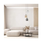 23081 PENDANT LED LIGHT 18W 3000K METAL-GLASS Zambelis Lights