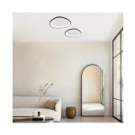 23087 CEILING LED LIGHT 32W 3000K METAL-ACRYLIC BLACK Zambelis Lights