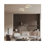 23093 CEILING LED LIGHT 36W 3000K METAL-ACRYLIC GOLD MATT Zambelis Lights