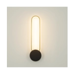 23102 SCONCE LED LIGHT 13W 3000K ALUMINIUM - SILICON, BLACK - GOLD Zambelis Lights