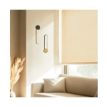 23103 SCONCE LED LIGHT 13W 3000K ALUMINIUM - SILICON, GOLD - BLACK Zambelis Lights
