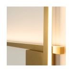 23104 SCONCE LED LIGHT 13W 3000K ALUMINIUM - SILICON GOLD Zambelis Lights
