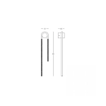 23107 SCONCE LED LIGHT 13W 3000K ALUMINIUM - PC DIFFUSER, GOLD - BLACK Zambelis Lights