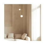 23135 PENDANT LAMP G9 MAX 7W METAL GOLD Zambelis Lights