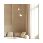 23136 PENDANT LAMP G9 MAX 7W METAL GOLD Zambelis Lights