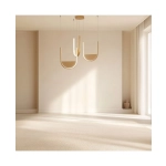 23169 PENDANT LED LIGHT 54W 3000K,4000K GOLD-CHAMPAGNE Zambelis Lights