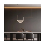 23170 PENDANT LED LIGHT 35W 3000K,4000K BLACK-LIGHT GREY Zambelis Lights