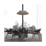 23173 PENDANT LED LIGHT 12W SMD 3000K ACOUSTIC GREY Zambelis Lights