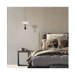 23198 PENDANT LED LIGHT 10W 3000K ALUMINIUM BLACK Zambelis Lights