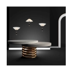 23202 LINE LED LIGHT 28W 3000K ALUMINIUM BLACK Zambelis Lights