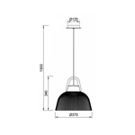 Lampa wisząca Mantra Kinke 6211MA - zdjęcie dodatkowe 1