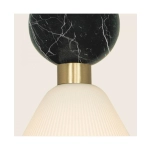 23249 PENDANT 3XE14 MAX 15W BLACK MARBLE - BRASS Zambelis Lights