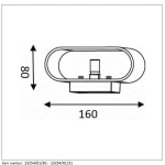 XERA Kinkiet G9 czarny 23254/01/30 Lucide - zdjęcie dodatkowe 2