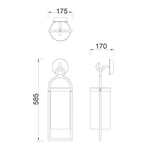 Lampa ścienna Mantra Maya 6552MA - zdjęcie dodatkowe 1