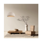 23342 PENDANT LAMP E27 MAX 15W FIBERGLASS D:80 CM Zambelis Lights