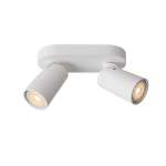 Plafon XYRUS Ø 9 cm GU10 2x5W 2200K/3000K biały 23954/11/31 Lucide - zdjęcie produktu