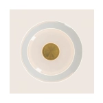 25141 PENDANT LED LIGHT 10W 3000K BRUSHED BRASS - CLEAR GLASS Zambelis Lights