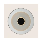 25142 PENDANT LED LIGHT 10W 3000K SANDY BLACK - SMOKED GLASS Zambelis Lights