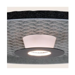 25177 CEILING LED LIGHT 13W ACOUSTIC LIGHT GREY - BLACK Zambelis Lights
