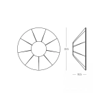 25178 SCONCE LED LIGHT 6W ACOUSTIC LIGHT GREY - BLACK Zambelis Lights